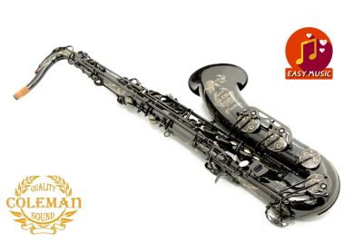 แซกโซโฟน Saxophone Tenor Coleman CLC-551T Black Nickel