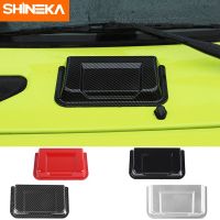 SHINEKA Car Stickers For Suzuki Jimny 2019 2020 Carbon Fiber Air Inlet Outlet Vent Intake Cover Trim For Suzuki Jimny 2019 2020