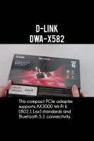 BESTSELLER อุปกรณ์คอม RAM D-LINK (DWA-X582) AX3000 Wi-Fi 6 PCle Adapter with Bluetooth 5.1 อุปกรณ์ต่อพ่วง ไอทีครบวงจร