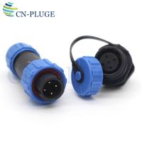 SP13  4 pin Wire Connector IP68 Waterproof Aviation Connector Male Plug Female Socket Electrical Connectors