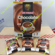 Thức uống Socola Chocolate Aik Cheong bịch 600g 15 gói 40g