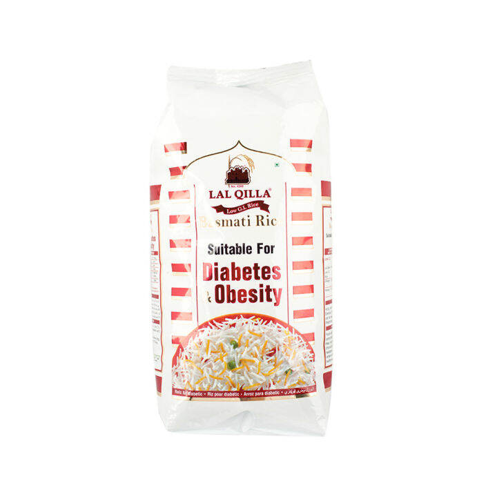 1KG Lal Qilla Basmati Rice Suitable for Diabetes & Obesity / Healthy