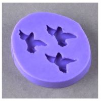 Silicone 3D Cake Chocolate  Soap Pigeon Molds Plunger Cutter Bread Cake  Cookie Accessories