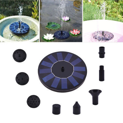 13cm Mini Solar Fountain Decorations Home Garden Pool Pond Solar Panel Floating Water Fountain Garden Decoration water pumps
