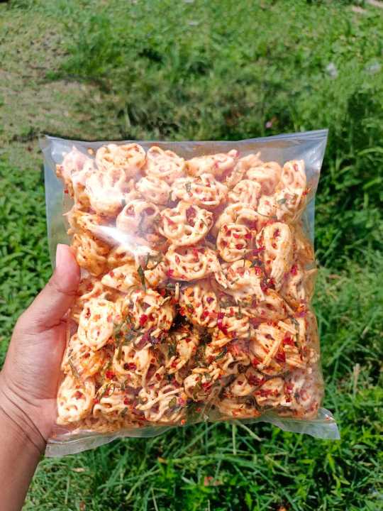 Sebring Seblak Kering Kerupuk Pedo Pedas Extra Daun Jeruk 250 Gram Khas