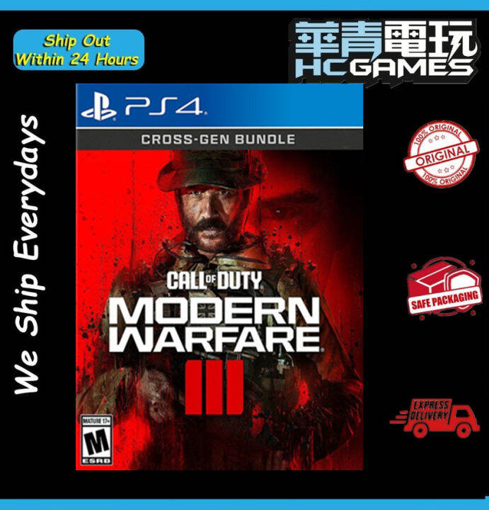 PS4 / PS5 Call Of Duty Modern Warfare 3 (English/ChineseDiscNew Seal