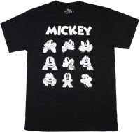 Disney Mens Mickey Mouse Shirt Funny Faces and Expressions Disneyland Disneyworld Trip Gift T-Shirt Tee