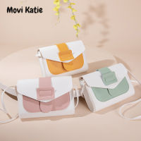 Movi Katie กระเป๋าสะพายข้างสำหรับผู้หญิง,กระเป๋าแฟชั่น MODE Korea ใหม่กระเป๋าสะพายไหล่ Dompet Koin ข้ามตัวกระเป๋าทรงสี่เหลี่ยมเล็กอเนกประสงค์สำหรับผู้หญิง