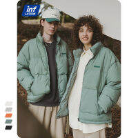 เสื้อแจ็กเกต Lelaki Hangat Berdiri Kolar Longgar Patut Klasik Turun Puffer Jaket Lelaki Windproof 6022W