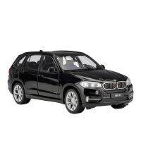 BMW X5รถ SUV อัลลอยด์จำลองสีดำของขวัญของเล่นแบบจำลองของขวัญของเล่นแบบชุดสะสมรถเหล็กหล่อ