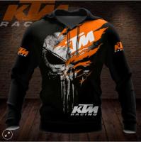 （ALL IN STOCK XZX）  KTM Hoodie 3D "Teem Racing" All Over Printed For Gift Hot Trend 04  (Free customized name logo for private chat, can be changed with or without zipper)