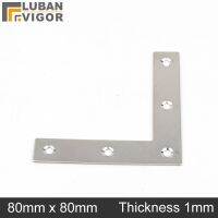 ♗✢ Stainless steel L-shapedcorner bracket bulkhead fixed 90 degree angle wildebeestfittings Connectors Furniture Hardware