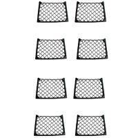 8PCS Elastic Net Storage Magazine Holder Rack Car/Caravan/Motorhome/Boat Camping Accessories Caravan Accessories