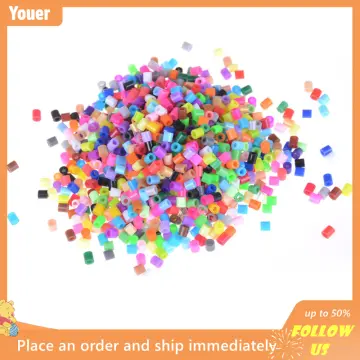 Perler Beads Kit 5mm/2.6mm Hama Bead Whole Set with Pegboard and