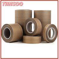 TIINSOO 10m/Roll ไฟฟ้า เครื่องดูดสูญญากาศ สารหน่วงไฟ เครื่องปิดผนึกกาว ฉนวน ทนต่ออุณหภูมิสูง ผ้าเทปผ้า เทปไฟเบอร์