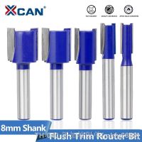 【LZ】﹍  XCAN Flush Trim Router Bit 8mm Shank Carbide Milling Cutter Wood Straight End Mill For Woodworking Flush Trim Tenon Cutter