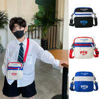 PCS Casual ผ้าใบเด็กผู้หญิง Cross Body กระเป๋าชายไหล่กระเป๋า Cool Little Boys Messenger กระเป๋าเด็กกระเป๋าไหล่กระเป๋าตัวอักษรแฟชั่นเด็กเหรียญกระเป๋าประมาณ7yrs