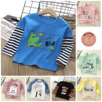 COD เสื้อยืดแขนยาวเด็กผู้หญิงsize 73-130 ?พร้อมส่ง?เสื้อแขนยาวเด็ก