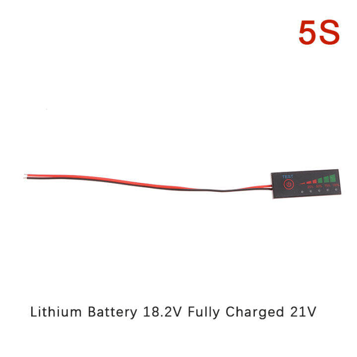 bali-1ชิ้นตัวบอกระดับแบตเตอรี่-li-ion-ตัวทดสอบความจุลิเธียมจอแสดงผล-lcd-มิเตอร์ความจุโมดูลแสดงผลแบตเตอรี่ลิเธียม