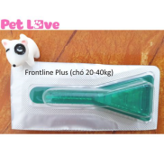1 tuýp Frontline Plus nhỏ gáy diệt ve rận, bọ chét chó 20 - 40kg