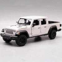 WELLY 1:27 Jeep Wrangler Rubicon Gladiator Alloy รถกระบะรุ่น Diecasts โลหะ Off-Road รถรุ่นเด็กของเล่นของขวัญ