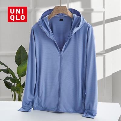 ✇ Uniqlo เสื้อแจ็กเก็ตกันแดด UPF50 ระบายอากาศ แห้งเร็ว คุณภาพสูง เหมาะกับฤดูร้อน สําหรับผู้ชาย 2022