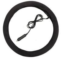 Dc 12v Winter Universal Car Steering Wheel Covers Warmer Heating Grip Lighter Plug Heater Keep Warm 37-38cm Steering Case