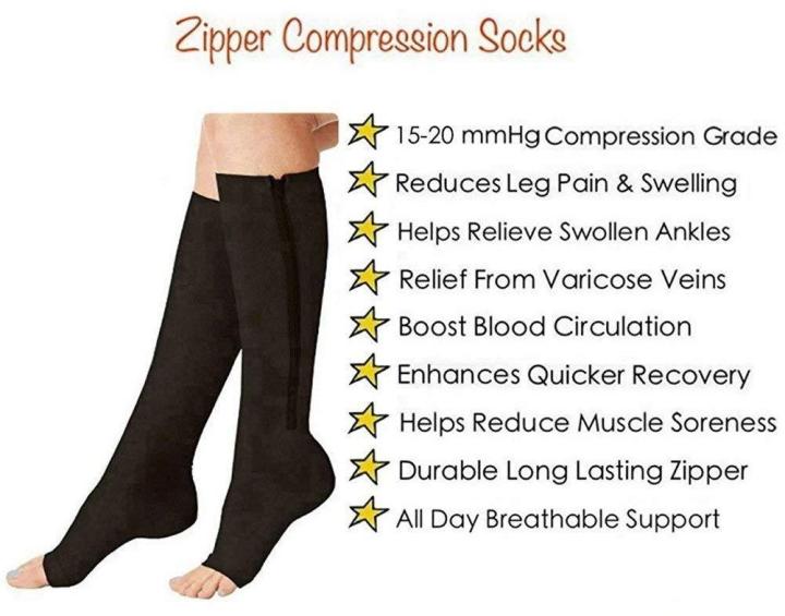 zip-sox-ถุงเท้ามีซิป-ใส่สบาย-กระชับน่องบำรุงขาลดเส้นเลือดขอด-บวมน้ำ-ถุงเท้า-แก้ปวด-ถุงเท้า-เพื่อ-สุขภาพ-ถุงน่อง-เส้นเลือด-ขอด-ถุงเท้า-เส้น