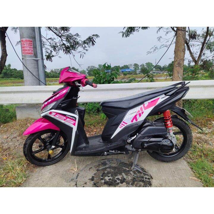 Mio I 125 Sticker Decals Magenta | Lazada PH