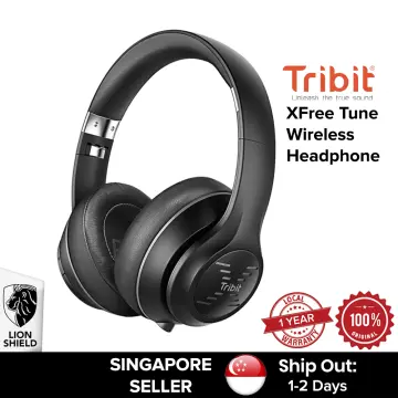 Tribit xfree tune outlet bluetooth headphones over ear