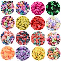 【CW】❍▼  30/50/100pcs 10mm Smiley Face Beads Polymer Clay Loose Spacer Jewelry Making Accessories