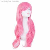 Pink Wig Fei-Show Synthetic Heat Resistant Fiber Long Curly Hair Women Perruque Cartoon Role Costume Cos-play Party Hairpiece [ Hot sell ] TOY CENTER