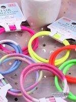 Japans Daiso gradient color hair ring head rope small fresh rubber band fluorescent ins girl heart