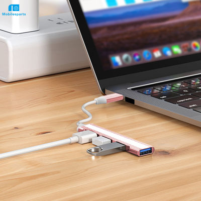 ชิปฮับ USB แบบ4-In-1แท่นวางมือถือ480bps/ 5Gbps ในตัวตัวแปลงแบบหลายพอร์ตชิปฟรีสำหรับแล็ปท็อปคอมพิวเตอร์แบบพกพาเครื่อง