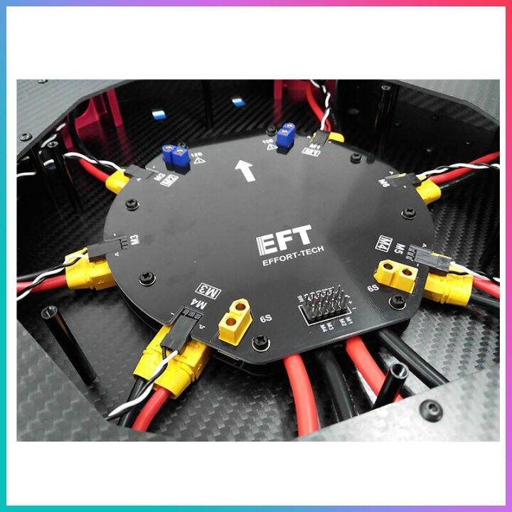 eft-480a-12s-6-axis-large-current-power-distribution-board-v3-board-diy-drone-agricultural