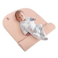 ZZOOI Pram Sleep Positioning Cushion Safety Baby Wedge Pillow Anti Spit Milk Crib Accessories Reflux Proof Memory Cotton Newborn