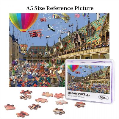 RUYER, WINE AUCTION Wooden Jigsaw Puzzle 500 Pieces Educational Toy Painting Art Decor Decompression toys 500pcs