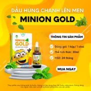 Dầu húng chanh Minion - Tinh dầu Húng chanh minion tăng đề kháng