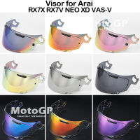 หมวกกันน็อครถจักรยานยนต์ Visor เลนส์สำหรับ Arai RX-7X สำหรับ RX-7X RX7X CORSAIR-X RX-7V ป้องกันรังสียูวีป้องกันหมอก Visor เลนส์อุปกรณ์เสริม