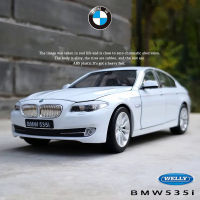 ชุดของขวัญ535i รถ BMW โมเดลรถอัลลอยของเล่นเด็กรถ Diecast จำลองทำจากโลหะ B56