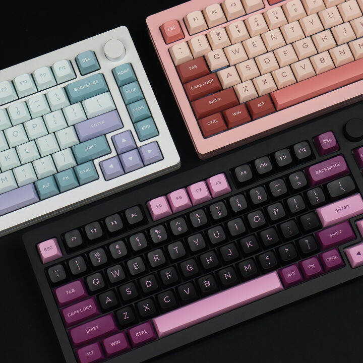 189-key-custom-pbt-keycaps-double-shot-xvx-profile-key-cap-สำหรับ60-65-70-100-cherry-gateron-mx-คีย์บอร์ดเกมกล