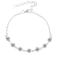 Magnetic Beach Anklet Rhinestone Boho Slimming Loss Weight Crystal