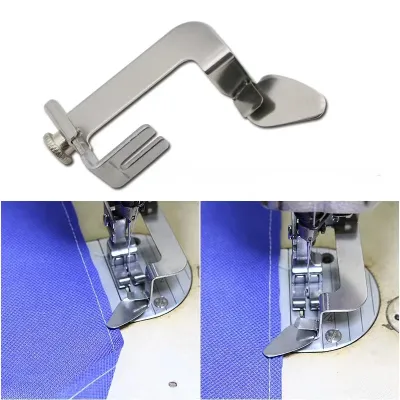 Stainless Steel Folder Industrial Flat Sewing Machine Folding Presser Foot Domestic Sewing Machine Brother SingerJanome Hemmer