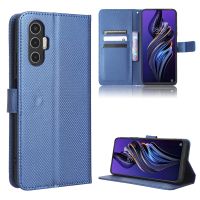 Flip Case Dompet หนัง PU พร้อมขาตั้งสำหรับ Tecno Pova 3 Pova3