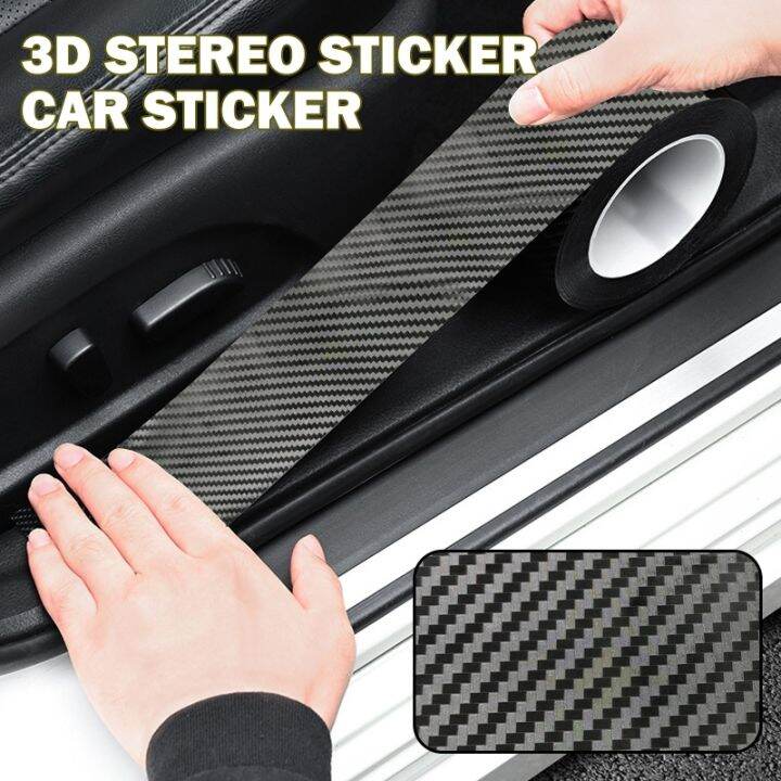 [HOT YOSLSSLDWG 544] Carbon Fiber Car Sticker Nano Anti Scratch Tape