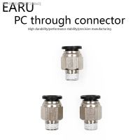 ▼✕卍 1/8 1/4 3/8 1/2 Male-4 6 8 10 12mm Straight Push in Fitting Pneumatic Push to Connect Air Adapter Plug Socket Connector