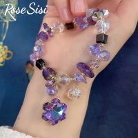 【cc】۩  sisi Korean for women Fashion Jewelry romantic crystal bracelets friendship present