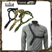 ยุทธวิธี Single Point Sling สายคล้องไหล่ไนลอนปรับได้ Paintball ทหาร Sling Army อุปกรณ์ล่าสัตว์