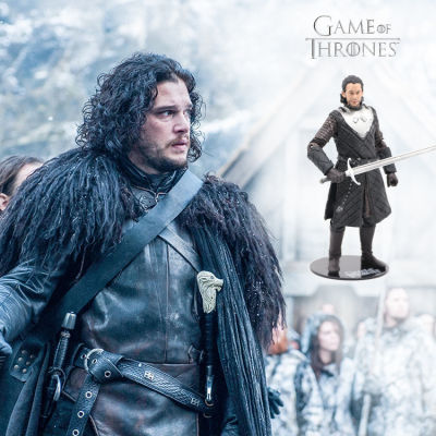Game Of Thrones รูป Jon Snow Master หุ่นอีกา McFarlane รุ่น7นิ้ว