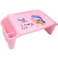 Early Education Table Baby Study Table Plastic Toy Desk Multi-Functional Writing Desk Children Bed Small Desk Eating Table Pink